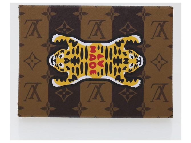KARTONBOX STRIPE TIGER LOUIS VUITTON NIGO Braun GI0718 LV Auth 43816SM - Ansicht 5