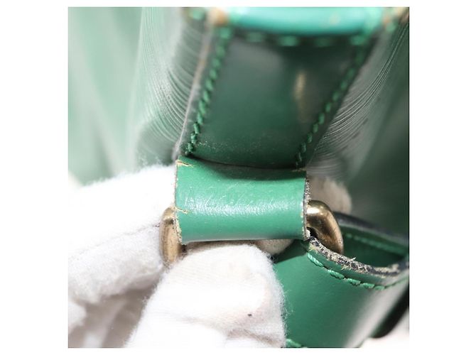 Noe LOUIS VUITTON Borsa a Spalla Petit Noé Epi Verde M44104 LV Auth 147759 - vista 11