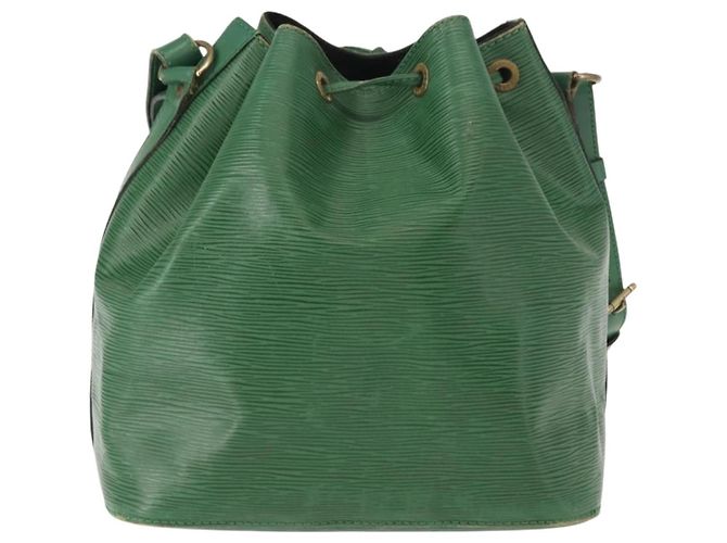 Noe LOUIS VUITTON Borsa a Spalla Petit Noé Epi Verde M44104 LV Auth 147759 - vista 2