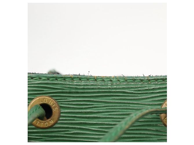 Noe LOUIS VUITTON Borsa a Spalla Petit Noé Epi Verde M44104 LV Auth 147759 - vista 9