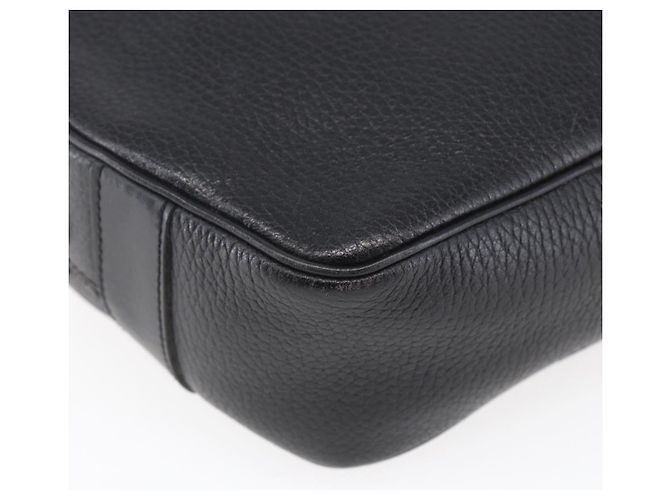 Céline Borsa a Spalla CELINE in Pelle Nera Oro Auth 152953 Nero D'oro - vista 16