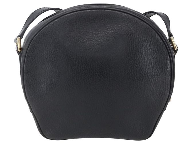 Céline Borsa a Spalla CELINE in Pelle Nera Oro Auth 152953 Nero D'oro - vista 2
