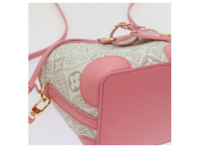 LOUIS VUITTON Borsa Noe Perth Usata Stampa 1854 Rosa M81112 LV Auth 69112SAM - vista 14