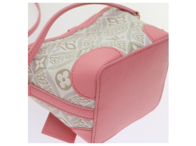 LOUIS VUITTON Borsa Noe Perth Usata Stampa 1854 Rosa M81112 LV Auth 69112SAM - vista 16