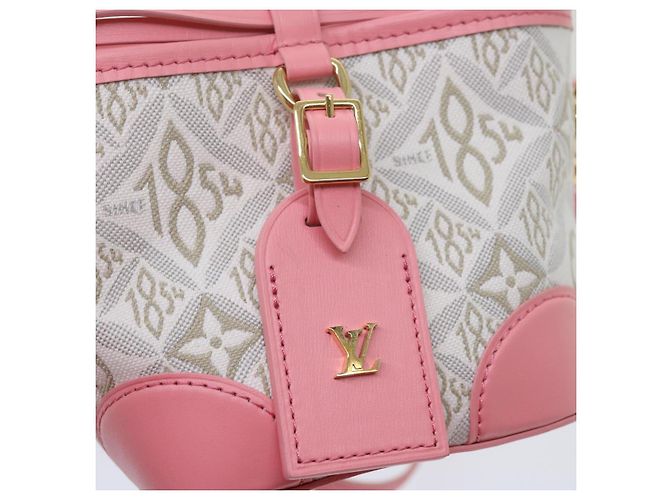LOUIS VUITTON Borsa Noe Perth Usata Stampa 1854 Rosa M81112 LV Auth 69112SAM - vista 17