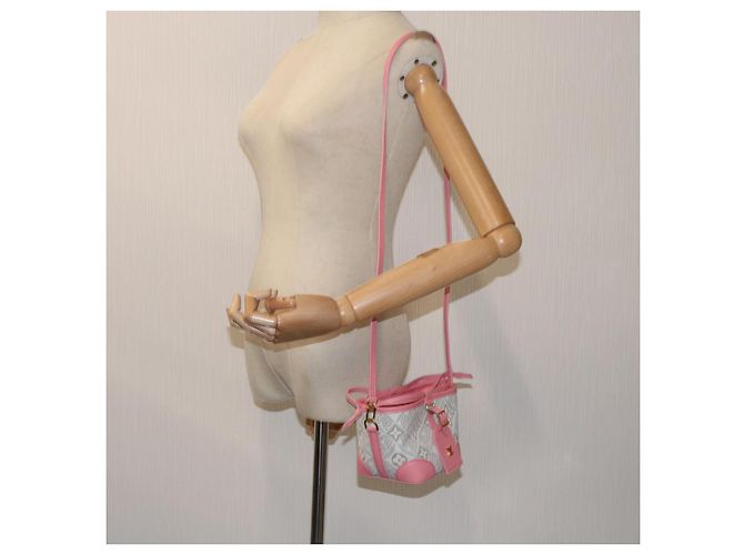 LOUIS VUITTON Borsa Noe Perth Usata Stampa 1854 Rosa M81112 LV Auth 69112SAM - vista 21