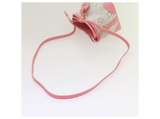 LOUIS VUITTON Borsa Noe Perth Usata Stampa 1854 Rosa M81112 LV Auth 69112SAM - vista 7