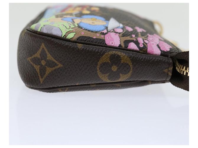 LOUIS VUITTON Mini Pochette Vivienne Monogram M45905 LV Auth 70308AM Monogramma - vista 3