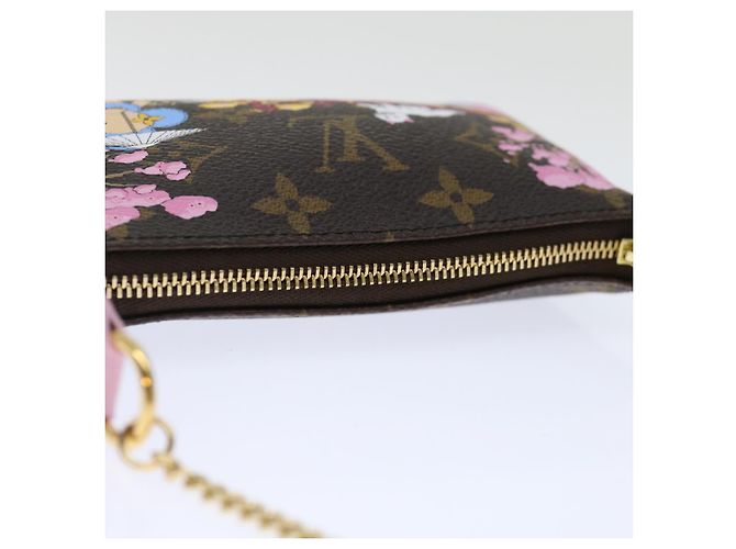 LOUIS VUITTON Mini Pochette Vivienne Monogram M45905 LV Auth 70308AM Monogramma - vista 6
