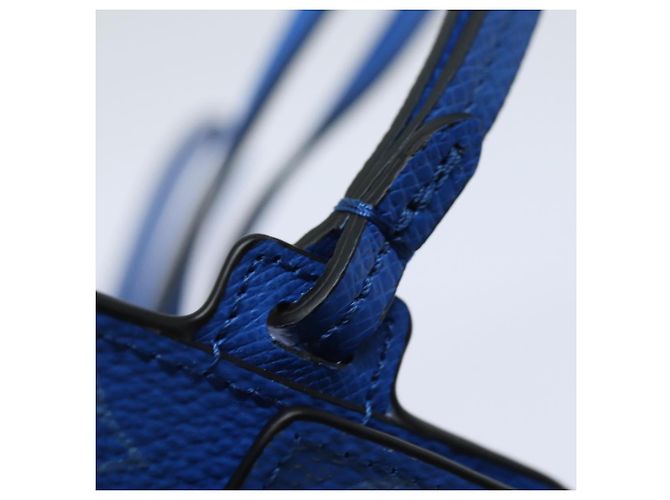 LOUIS VUITTON Monogram Pockets On Strap Card Case Blue M83154 LV Auth 77437SAM - view 9