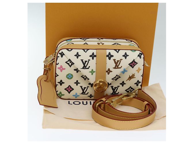 LOUIS VUITTON Craggy Envelope Messenger Isetan Nur Offen M25408 LV Auth ar12009SM Mehrfarben - Ansicht 13