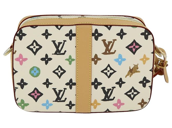 LOUIS VUITTON Craggy Envelope Messenger Isetan Nur Offen M25408 LV Auth ar12009SM Mehrfarben - Ansicht 3