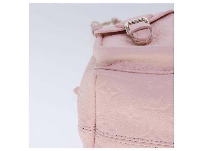 LOUIS VUITTON Monogram Empreinte Backup Rucksack Rosa M47074 LV Auth 91596SM Pink - Ansicht 16