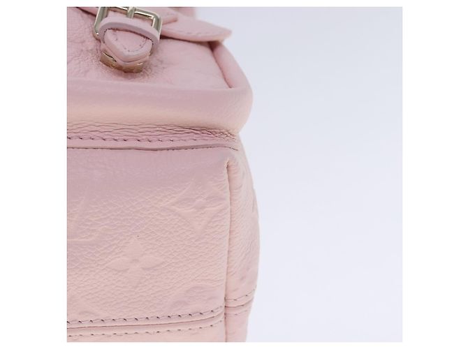 LOUIS VUITTON Monogram Empreinte Backup Rucksack Rosa M47074 LV Auth 91596SM Pink - Ansicht 17