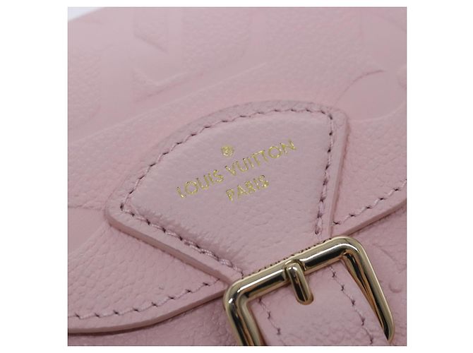 LOUIS VUITTON Monogram Empreinte Backup Rucksack Rosa M47074 LV Auth 91596SM Pink - Ansicht 19