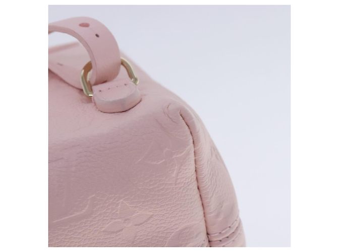 LOUIS VUITTON Monogram Empreinte Backup Rucksack Rosa M47074 LV Auth 91596SM Pink - Ansicht 9