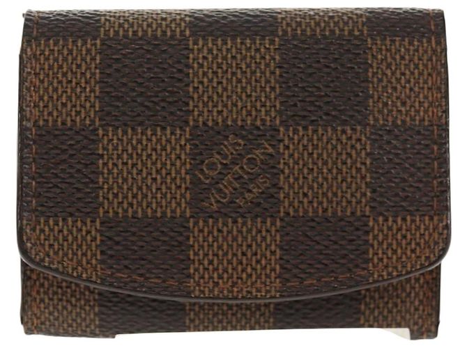 LOUIS VUITTON Gemelli Damier Classico Ag925 LV Auth 143055M Argento Damier ebene - vista 2