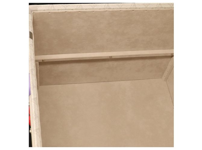 LOUIS VUITTON Taurillon Climbing Coolie Rosin 110Trunk Bianco M10074 Auth 115972SM - vista 27