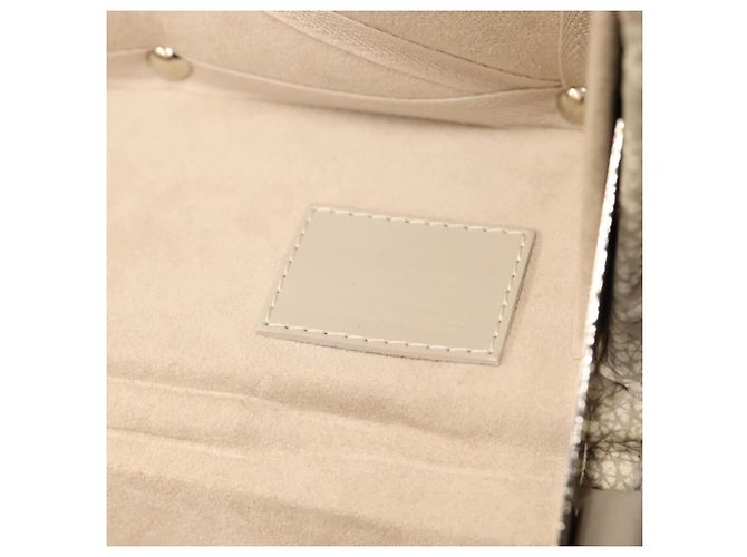 LOUIS VUITTON Taurillon Climbing Coolie Rosin 110Trunk Bianco M10074 Auth 115972SM - vista 28