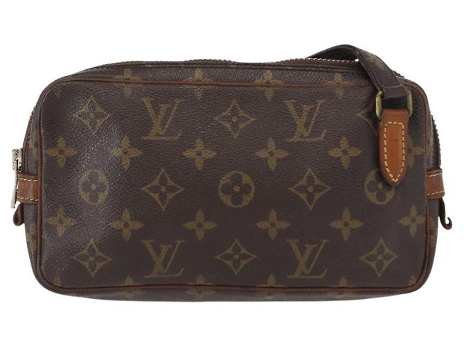 LOUIS VUITTON Borsa a Spalla Monogram Marly Bandouliere M51828 LV Auth 155526 Monogramma - vista 13