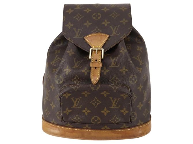 LOUIS VUITTON Monogram Montsouris PM Rucksack M51137 LV Auth ar13787 Monogramm - Ansicht 13