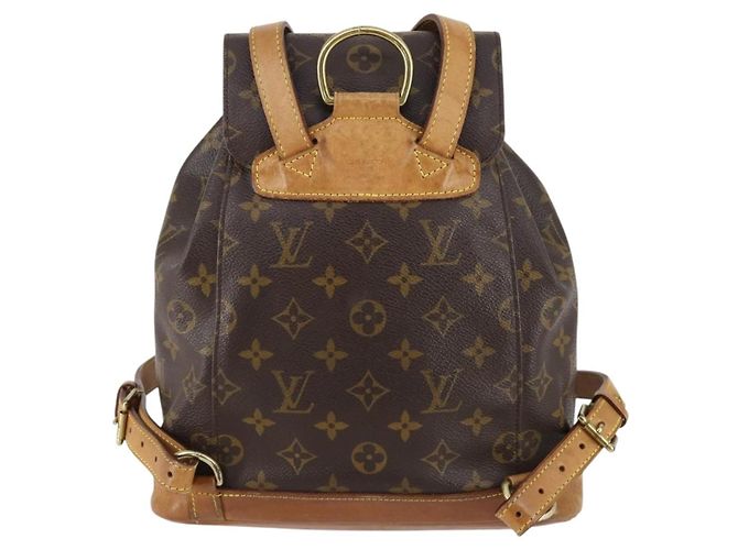LOUIS VUITTON Monogram Montsouris PM Rucksack M51137 LV Auth ar13787 Monogramm - Ansicht 2