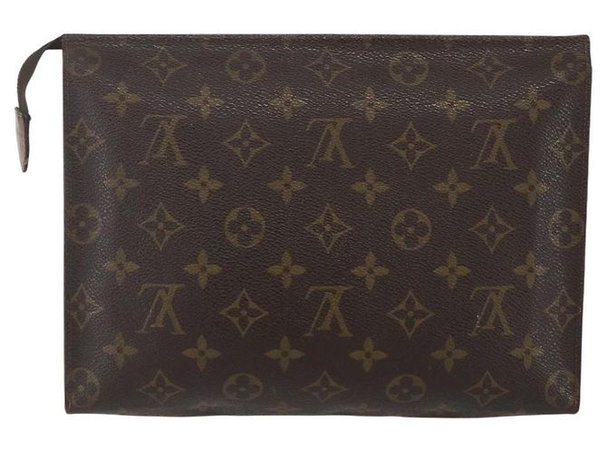 LOUIS VUITTON Poche Toilette Monogram 26 M47542 LV Auth 151703 Monogramma - vista 3
