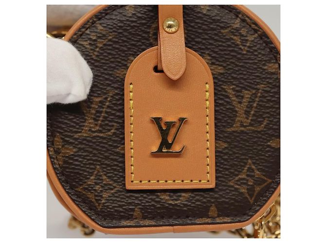 LOUIS VUITTON Monogram Mini Boite Chapeau Schultertasche M44699 LV Auth BD788SAM Monogramm - Ansicht 18