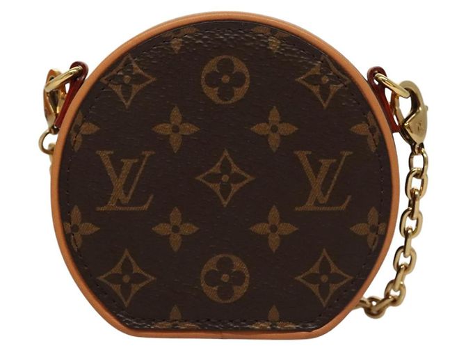 LOUIS VUITTON Monogram Mini Boite Chapeau Schultertasche M44699 LV Auth BD788SAM Monogramm - Ansicht 2