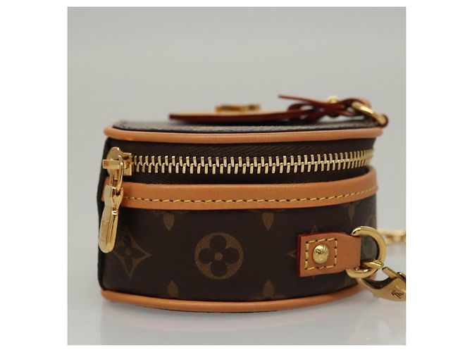 LOUIS VUITTON Monogram Mini Boite Chapeau Schultertasche M44699 LV Auth BD788SAM Monogramm - Ansicht 3