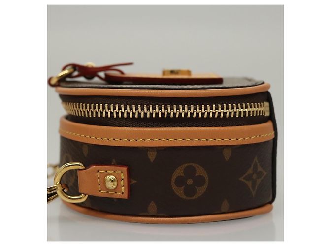 LOUIS VUITTON Monogram Mini Boite Chapeau Schultertasche M44699 LV Auth BD788SAM Monogramm - Ansicht 4