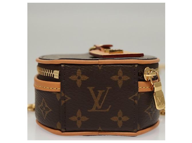 LOUIS VUITTON Monogram Mini Boite Chapeau Schultertasche M44699 LV Auth BD788SAM Monogramm - Ansicht 5