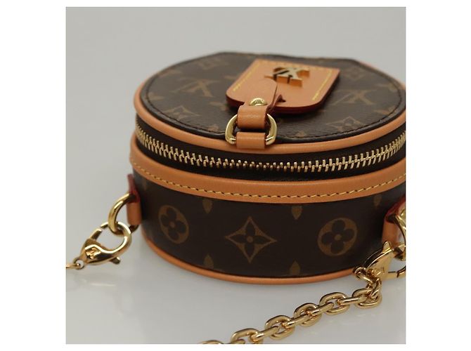 LOUIS VUITTON Monogram Mini Boite Chapeau Schultertasche M44699 LV Auth BD788SAM Monogramm - Ansicht 6