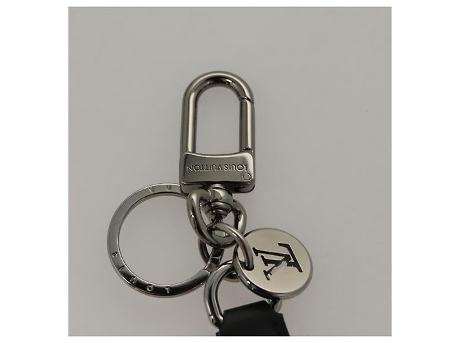 LOUIS VUITTON Monogram Eclipse Llave Holder Dragonne M61950 Auth BA985AM Monograma - vista 3