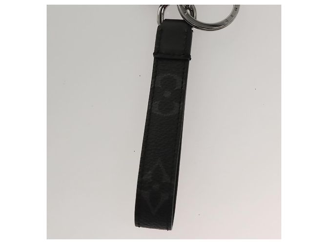 LOUIS VUITTON Monogram Eclipse Llave Holder Dragonne M61950 Auth BA985AM Monograma - vista 5