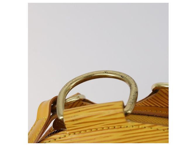 LOUIS VUITTON Mochila Epi Mabillon Amarela M52239 LV Auth 154576 Amarelo - vista 14