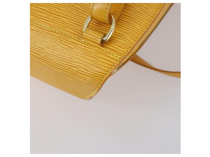LOUIS VUITTON Mochila Epi Mabillon Amarela M52239 LV Auth 154576 Amarelo - vista 18