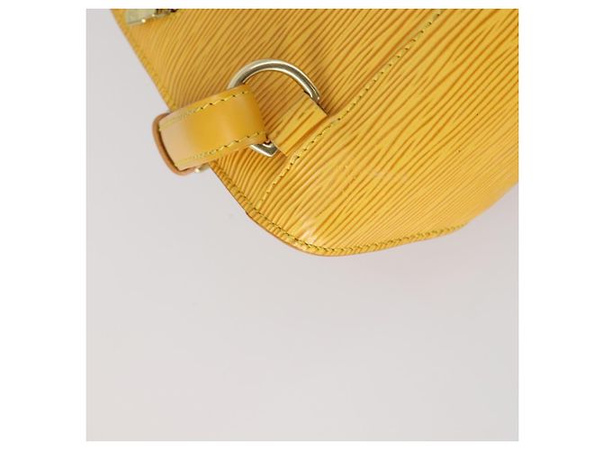 LOUIS VUITTON Mochila Epi Mabillon Amarela M52239 LV Auth 154576 Amarelo - vista 19