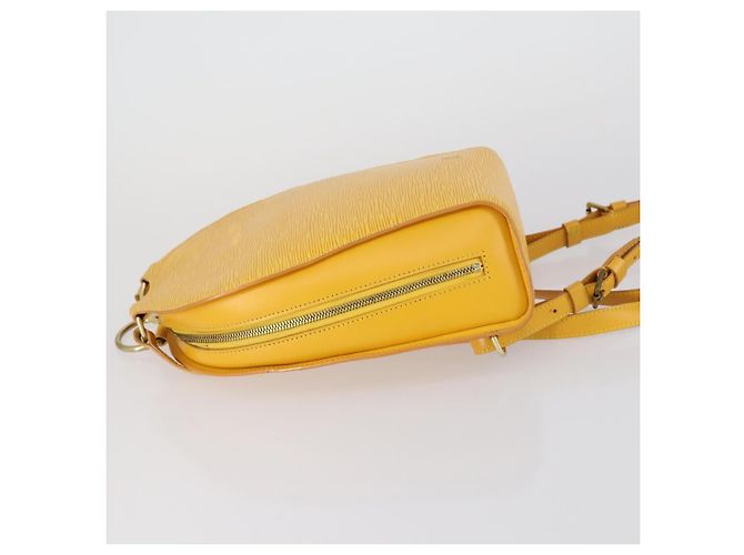 LOUIS VUITTON Mochila Epi Mabillon Amarela M52239 LV Auth 154576 Amarelo - vista 4