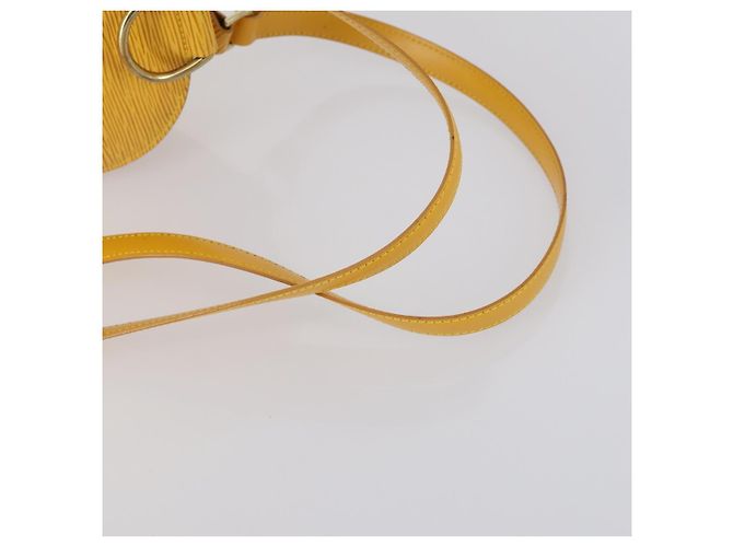 LOUIS VUITTON Mochila Epi Mabillon Amarela M52239 LV Auth 154576 Amarelo - vista 8