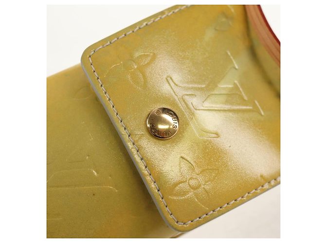 LOUIS VUITTON Portafoglio Walker Monogram Vernis Grigio M91031 LV Auth th6542 - vista 16