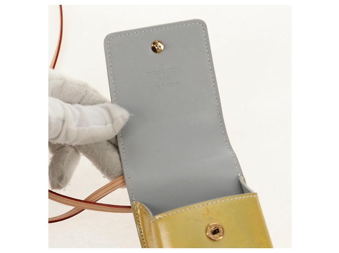 LOUIS VUITTON Portafoglio Walker Monogram Vernis Grigio M91031 LV Auth th6542 - vista 17