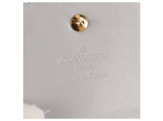LOUIS VUITTON Portafoglio Walker Monogram Vernis Grigio M91031 LV Auth th6542 - vista 18