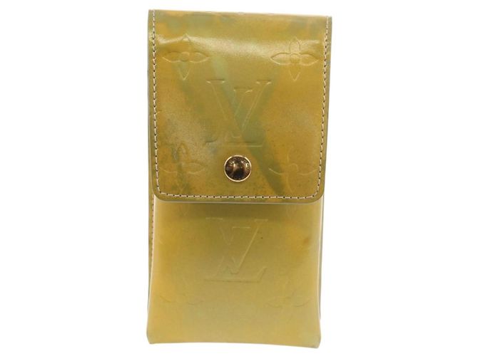 LOUIS VUITTON Portafoglio Walker Monogram Vernis Grigio M91031 LV Auth th6542 - vista 2