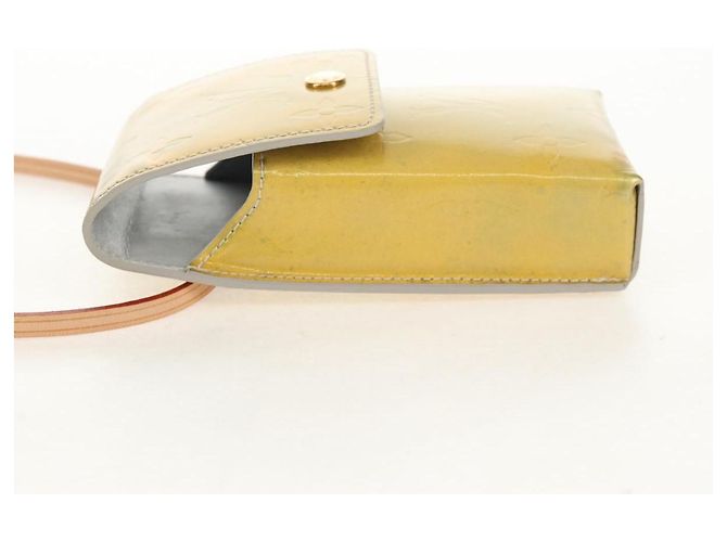 LOUIS VUITTON Portafoglio Walker Monogram Vernis Grigio M91031 LV Auth th6542 - vista 4