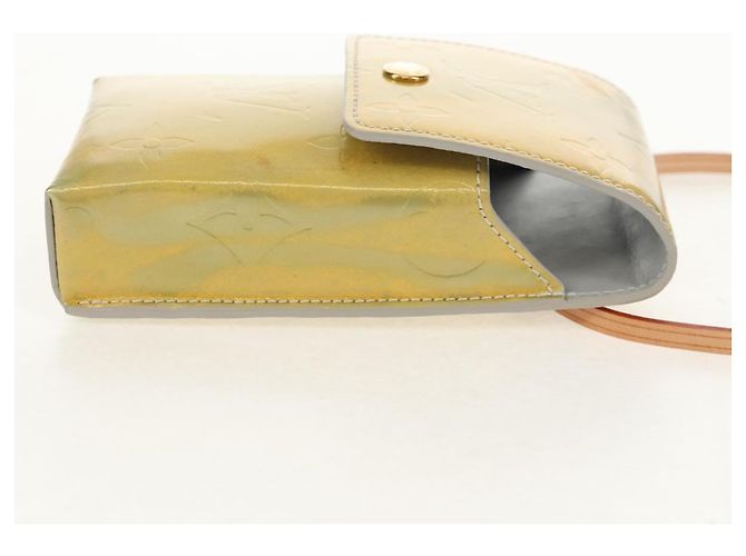 LOUIS VUITTON Portafoglio Walker Monogram Vernis Grigio M91031 LV Auth th6542 - vista 5