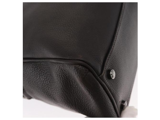 Cartier Borsa a mano in pelle nera Auth 151775 Nero - vista 11