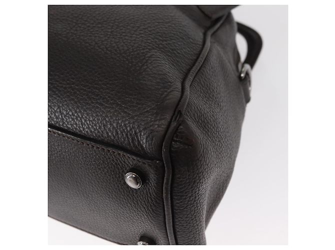 Cartier Borsa a mano in pelle nera Auth 151775 Nero - vista 14
