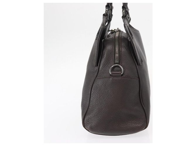 Cartier Borsa a mano in pelle nera Auth 151775 Nero - vista 4
