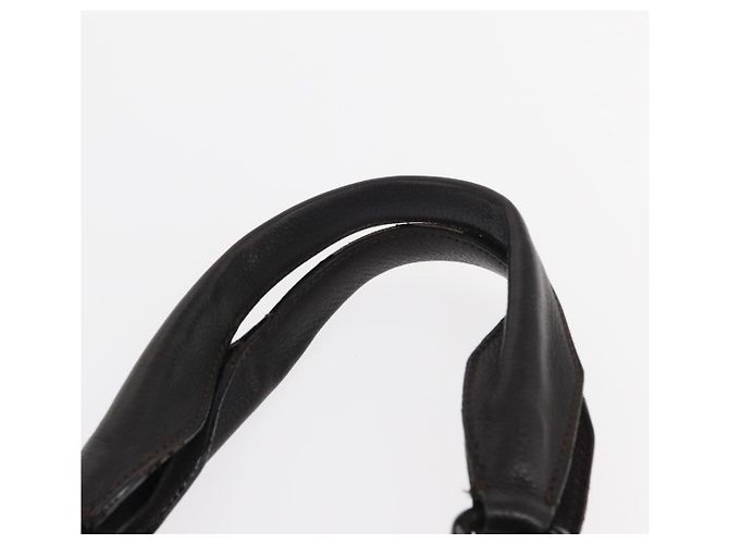 Cartier Borsa a mano in pelle nera Auth 151775 Nero - vista 8
